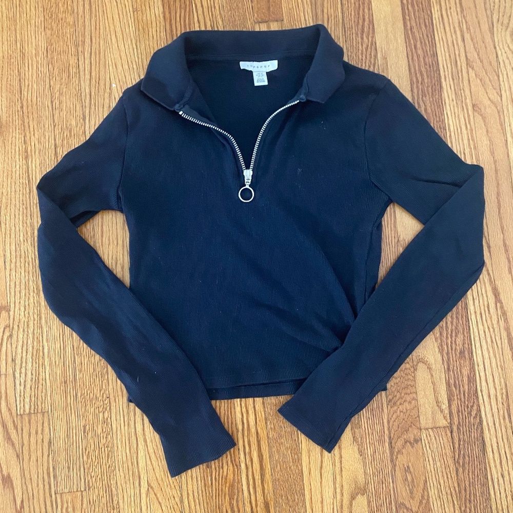 Long Sleeved Jersey Knit Top